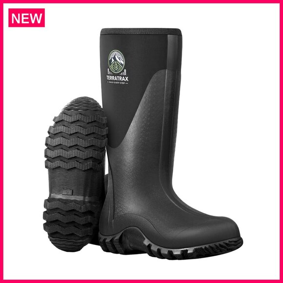 Men\'s Waterproof Insulated Work Boots Winter Snow Spring Mud Anti-Slip main image 2